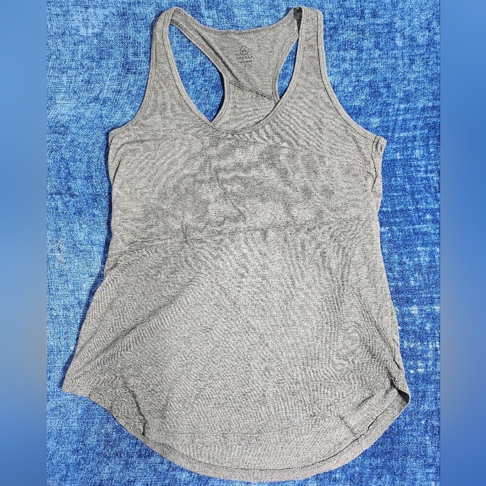 Aether Grey Racerback Tank 2 Medium - Picture 3 of 7